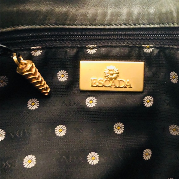 ??Vintage ESCADA leather backpack